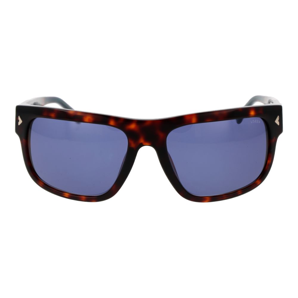 Lozza Brown Metal Sunglasses