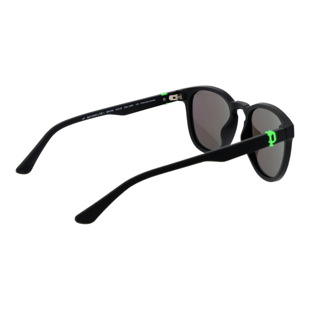 Police Black Plastic Sunglasses