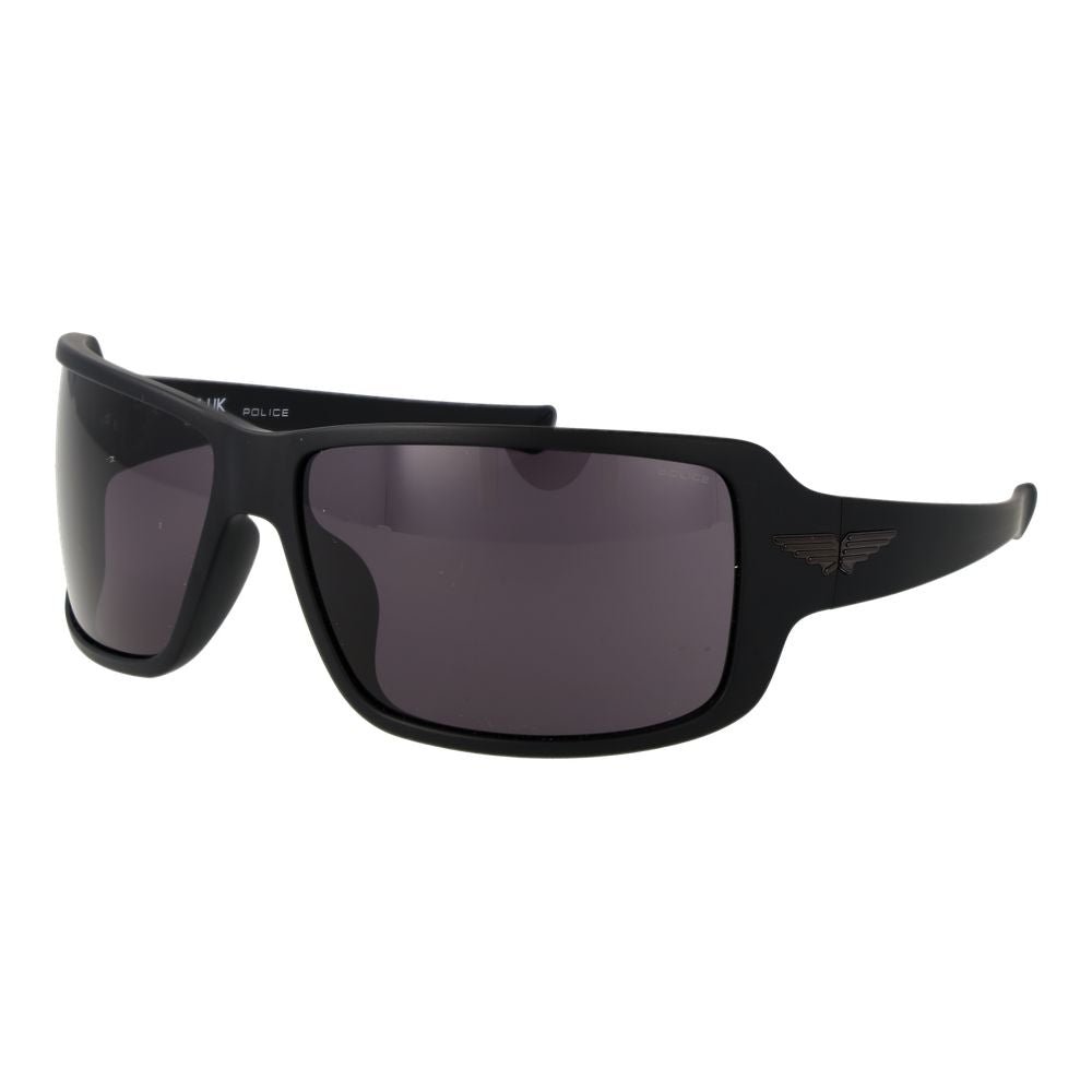 Police Black Plastic Sunglasses