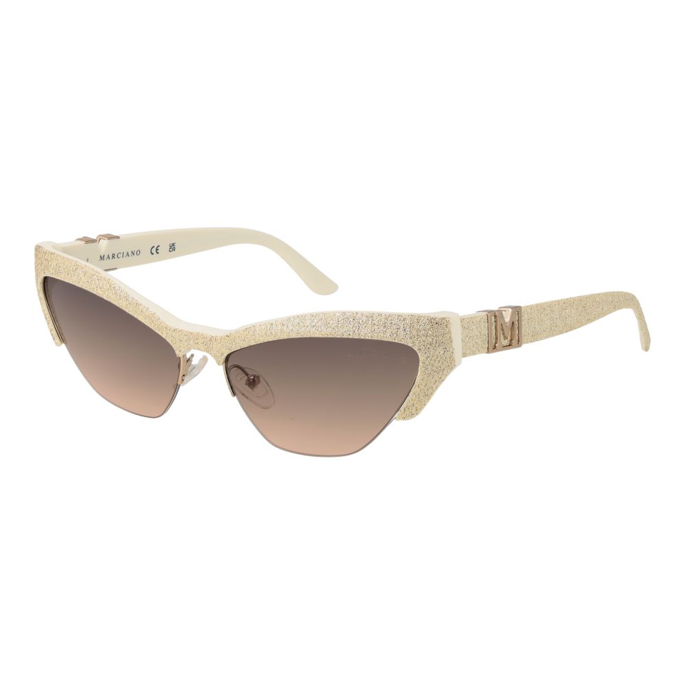 Marciano by Guess Beige Acetate Sunglasses