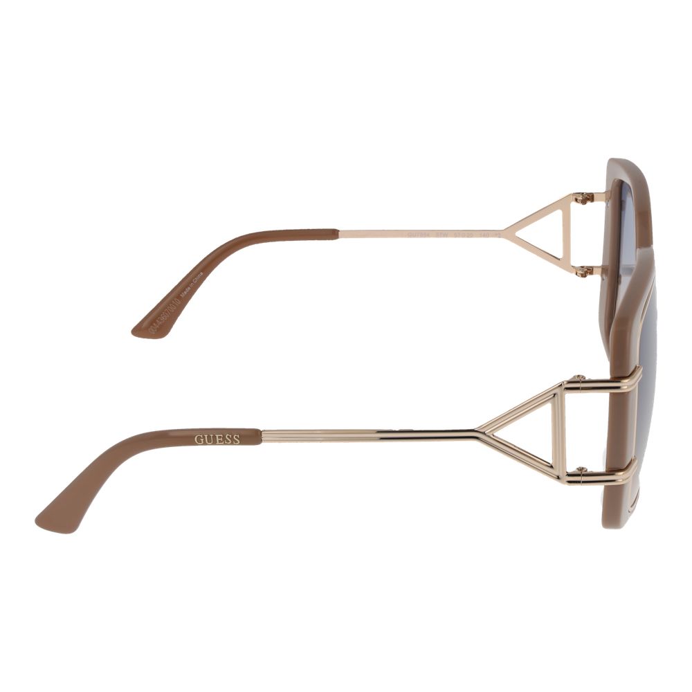 Guess Brown Metal & Plastic Sunglasses