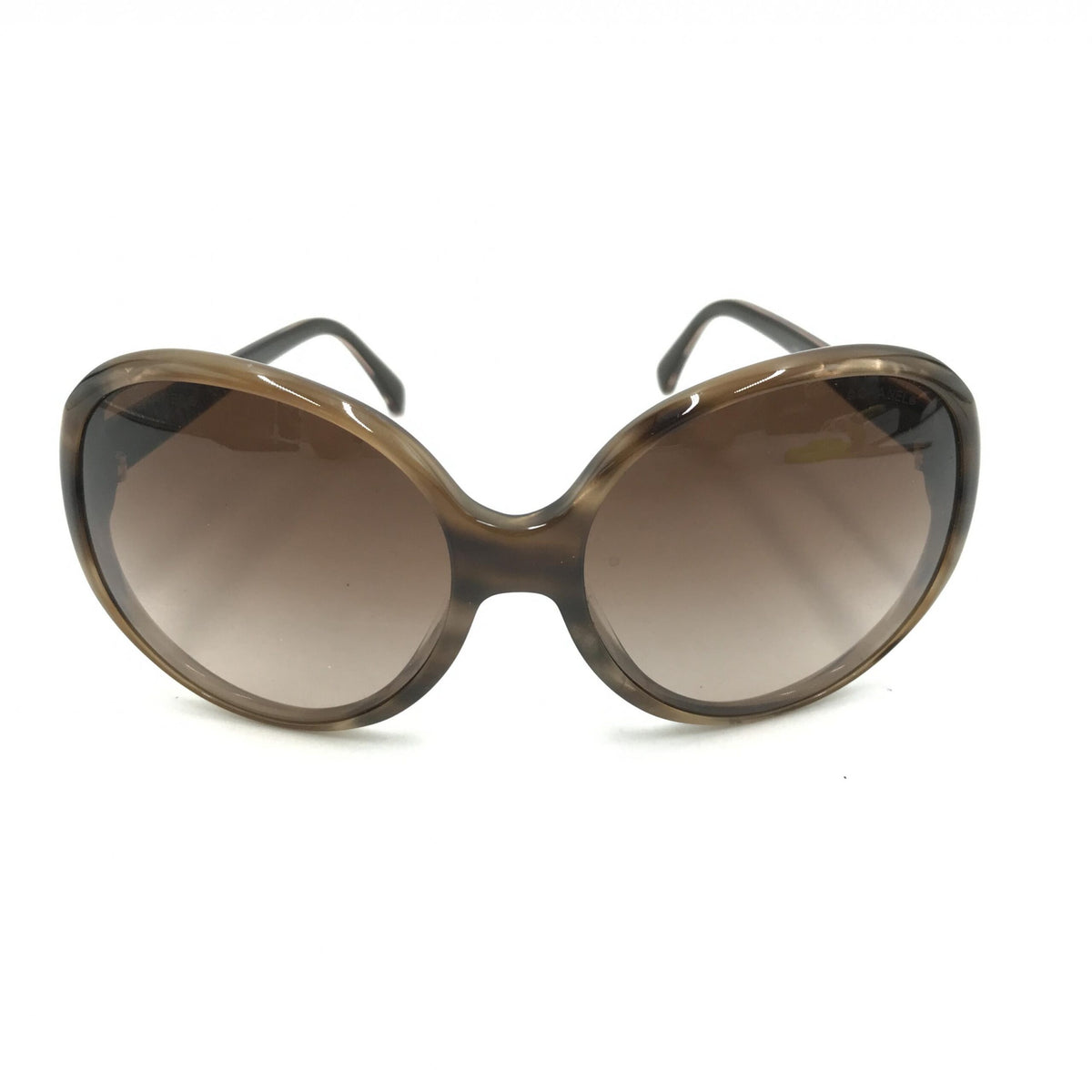 Chanel Oversized Gradient Brown Sunglasses