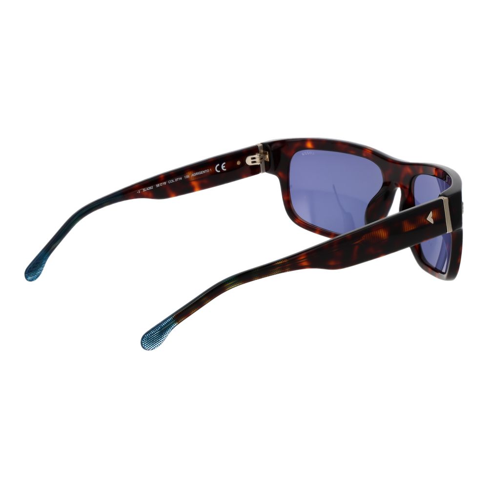 Lozza Brown Metal Sunglasses