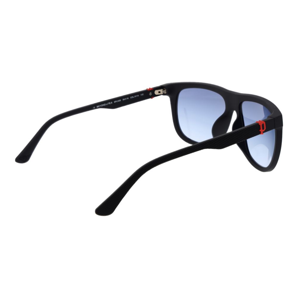Police Black Plastic Sunglasses