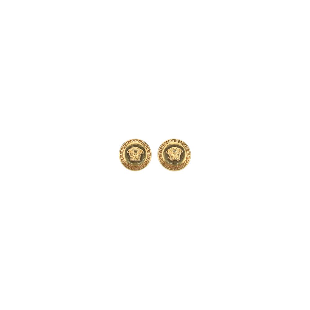 Versace Gold Metal Earrings